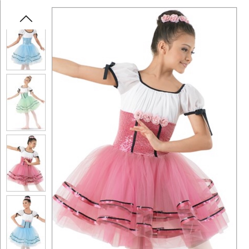 Weissman size small dance ballet costume 9037